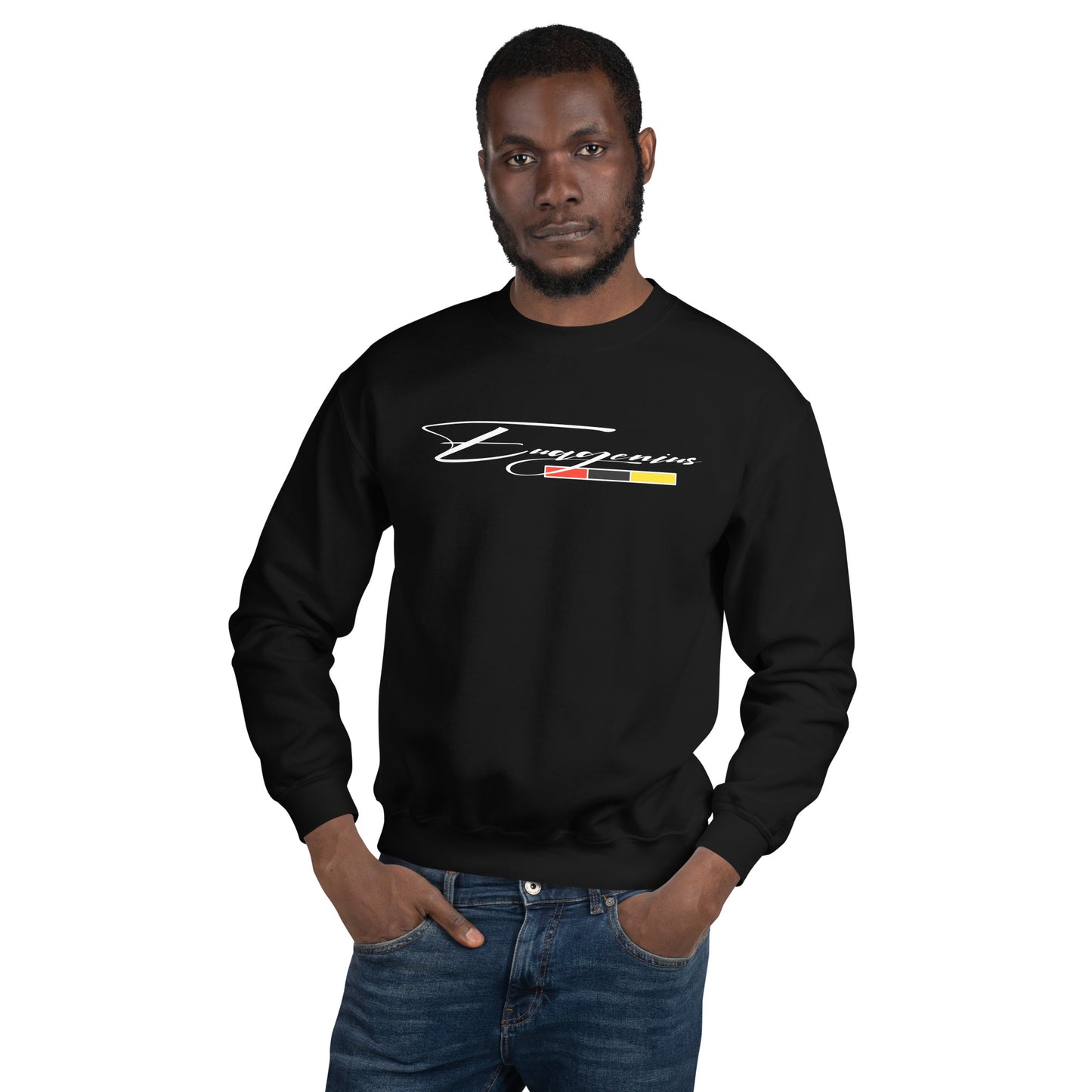 Euagenius *Script Unisex Sweatshirt (Beginning Collection)