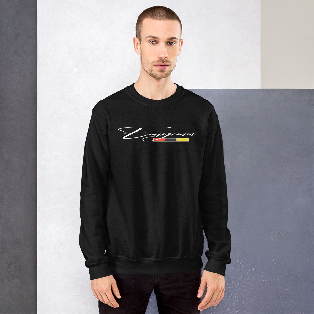 Euagenius *Script Unisex Sweatshirt (Beginning Collection)