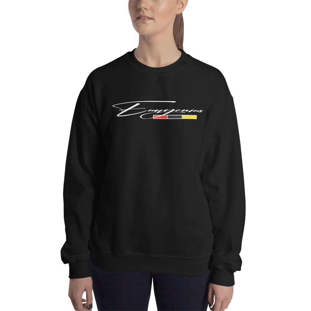 Euagenius *Script Unisex Sweatshirt (Beginning Collection)