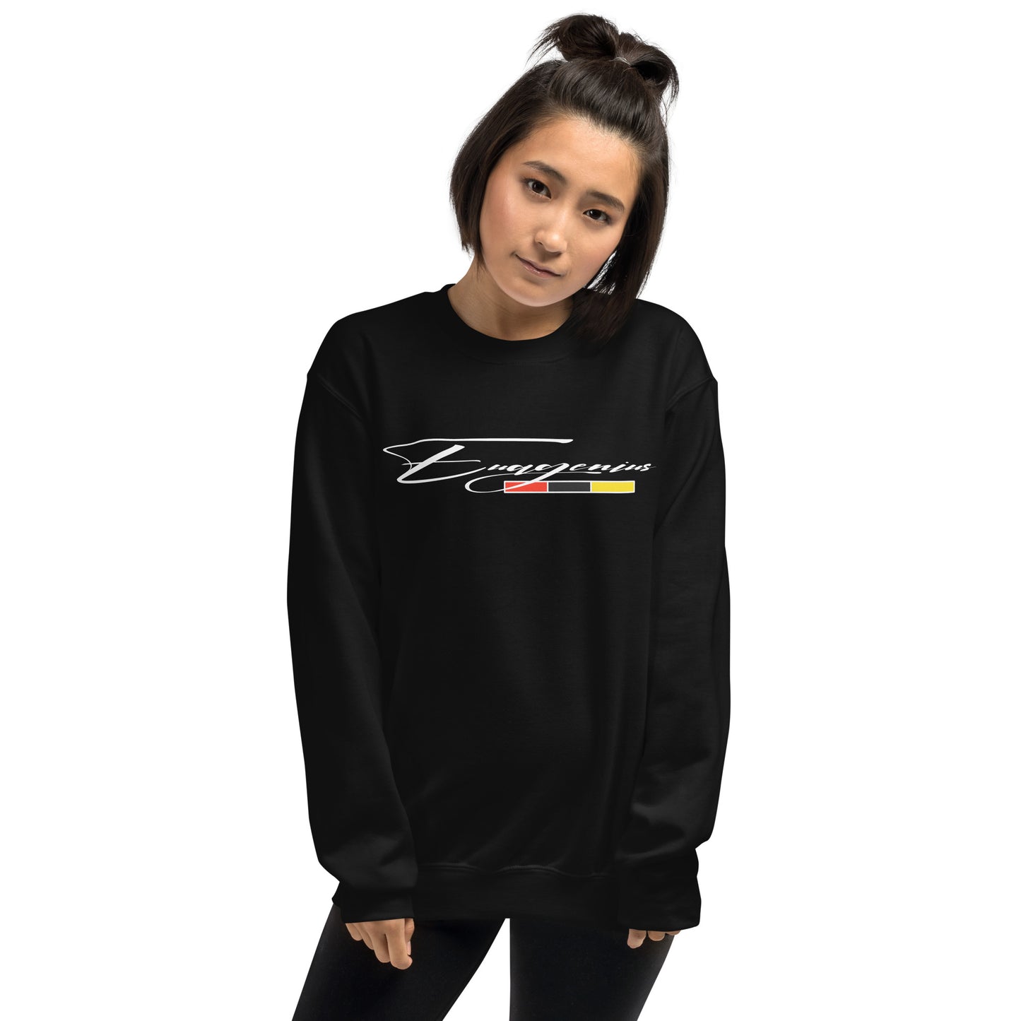 Euagenius *Script Unisex Sweatshirt (Beginning Collection)