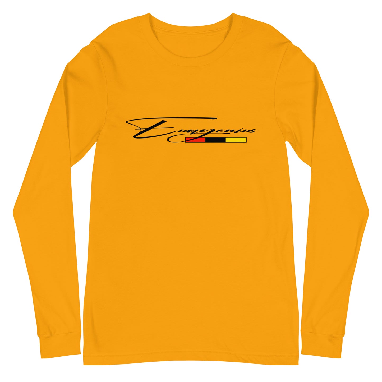 Euagenius *Script Unisex Long Sleeve Tee (Beginning Collection)