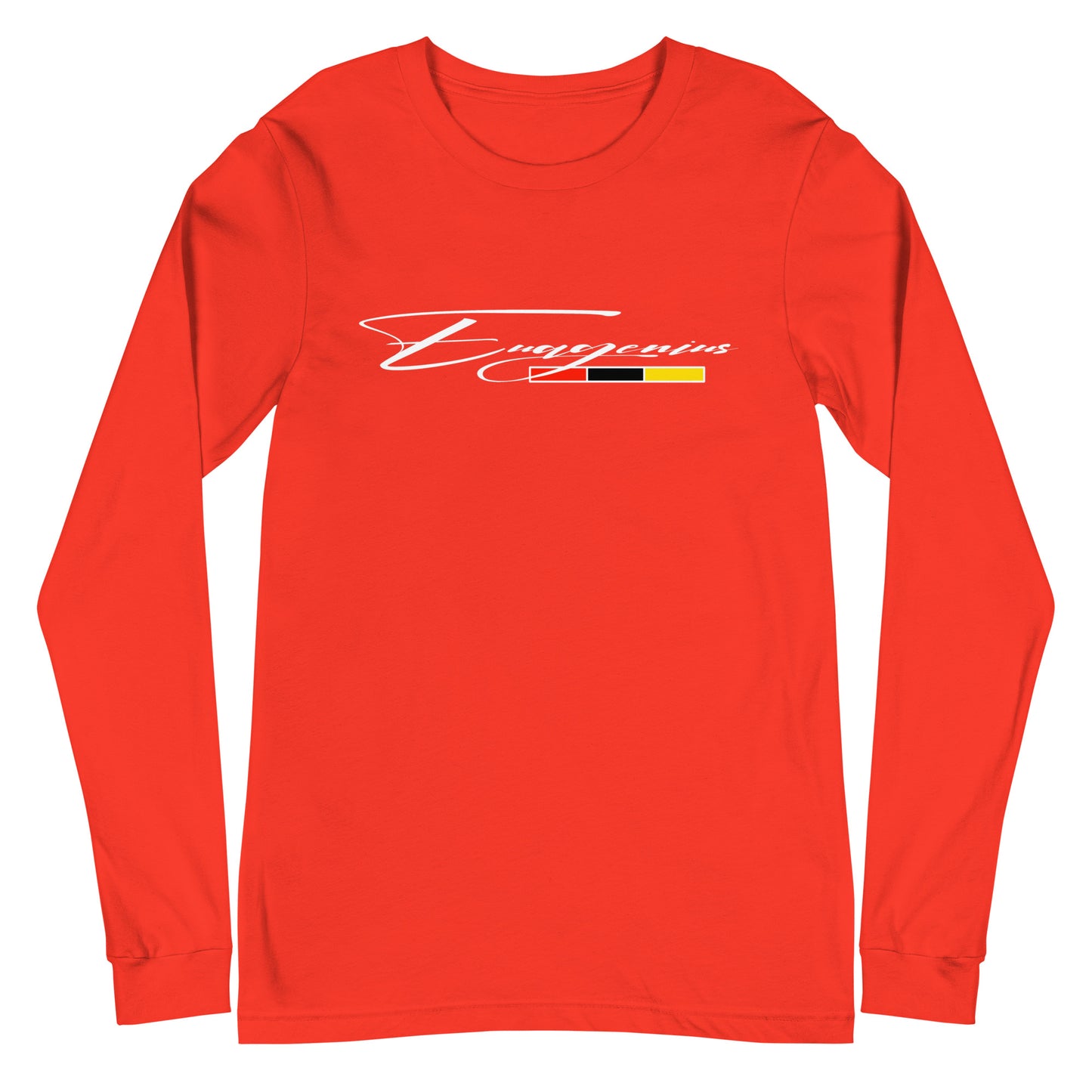 Euagenius *Script Unisex Long Sleeve Tee (Beginning Collection)