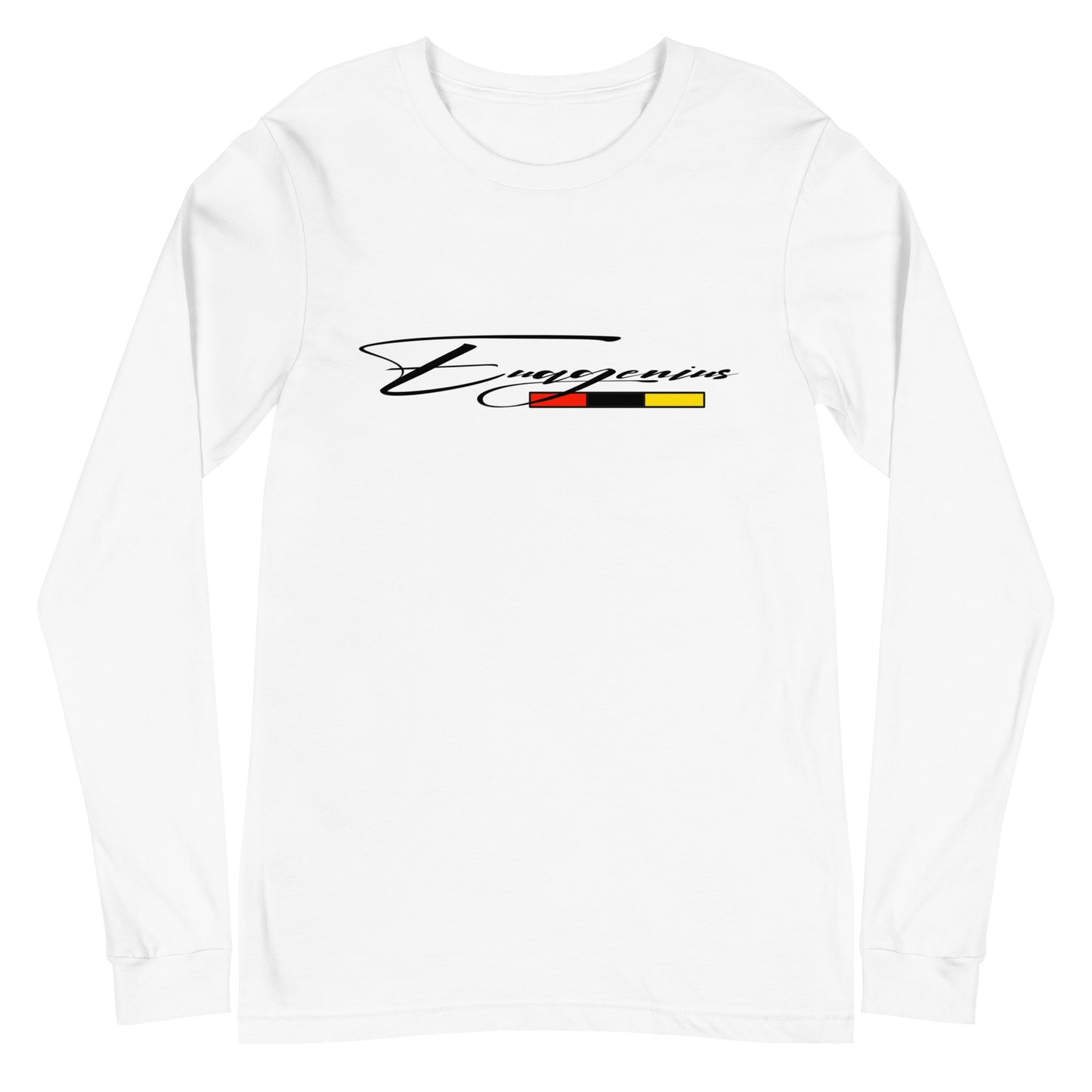 Euagenius *Script Unisex Long Sleeve Tee (Beginning Collection)