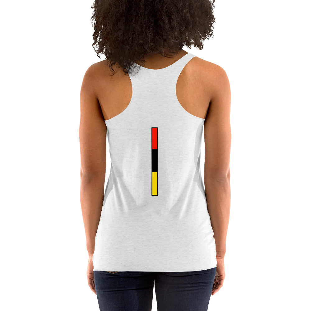 Euagenius *Script Women's Racerback Tank (Beginning Collection)