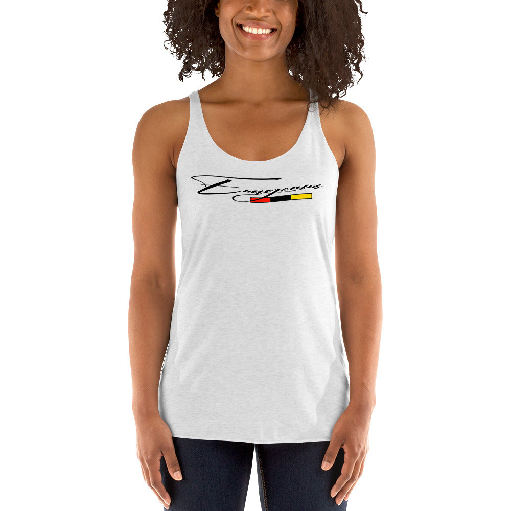 Euagenius *Script Women's Racerback Tank (Beginning Collection)