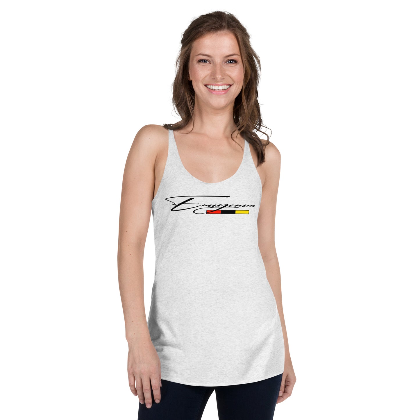 Euagenius *Script Women's Racerback Tank (Beginning Collection)