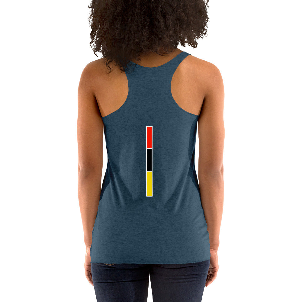 Euagenius *Script Women's Racerback Tank (Beginning Collection)