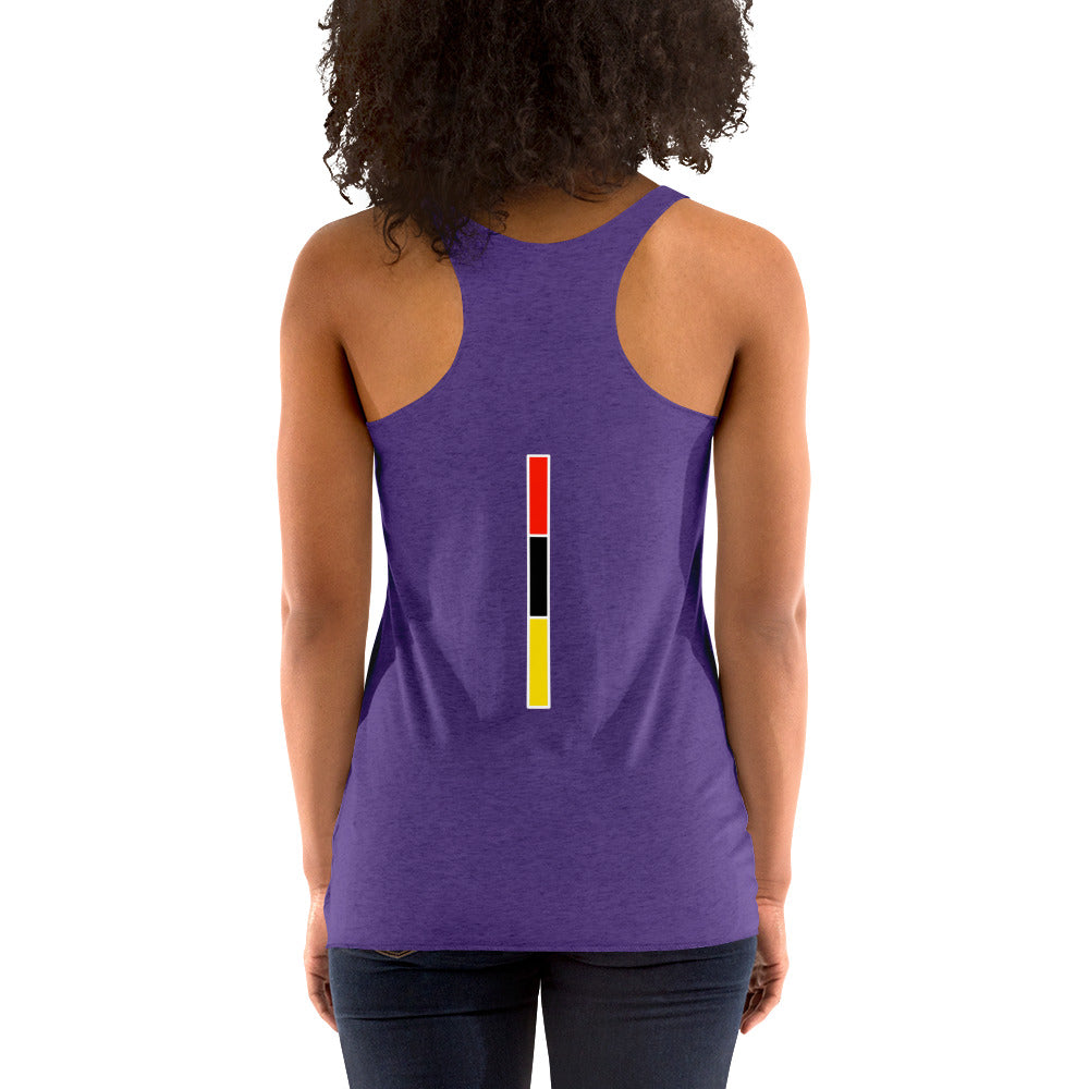 Euagenius *Script Women's Racerback Tank (Beginning Collection)