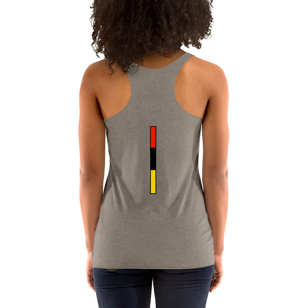 Euagenius *Script Women's Racerback Tank (Beginning Collection)