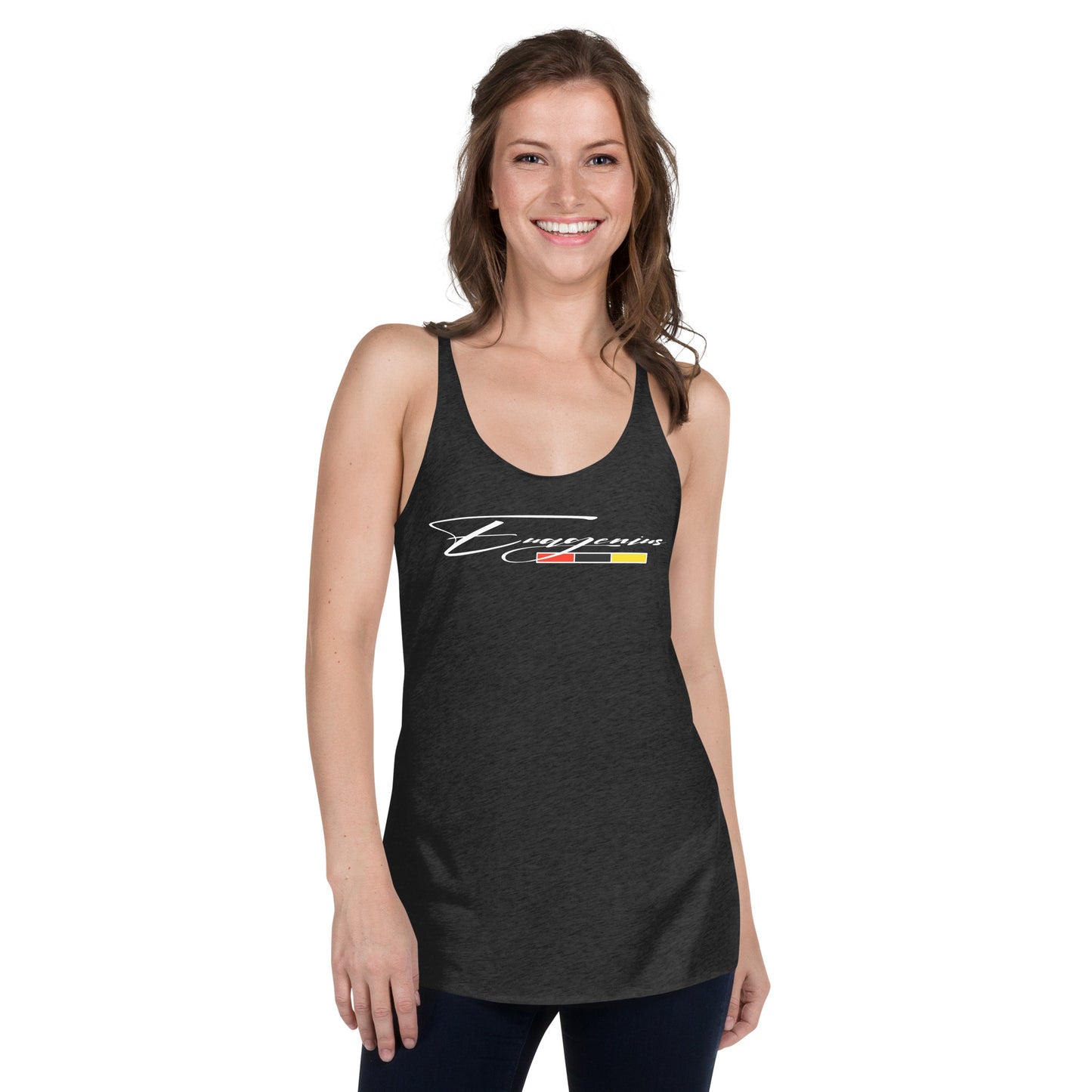 Euagenius *Script Women's Racerback Tank (Beginning Collection)