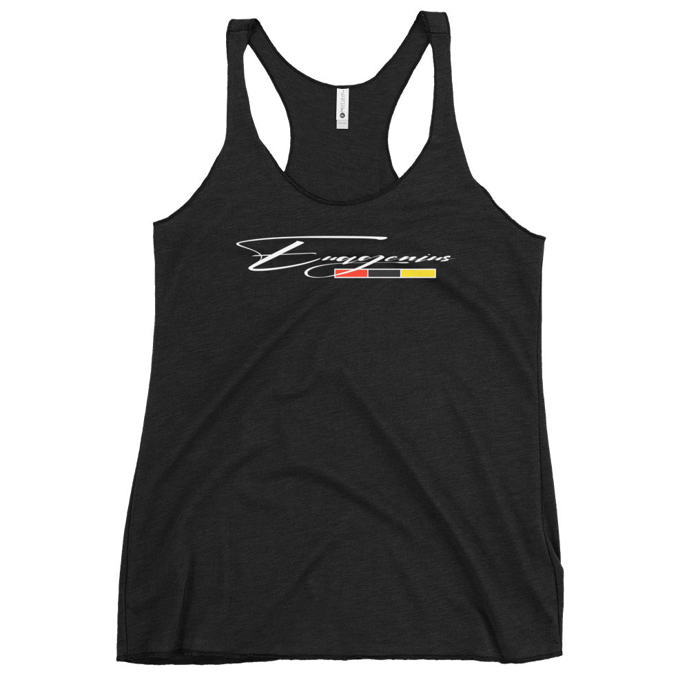 Euagenius *Script Women's Racerback Tank (Beginning Collection)