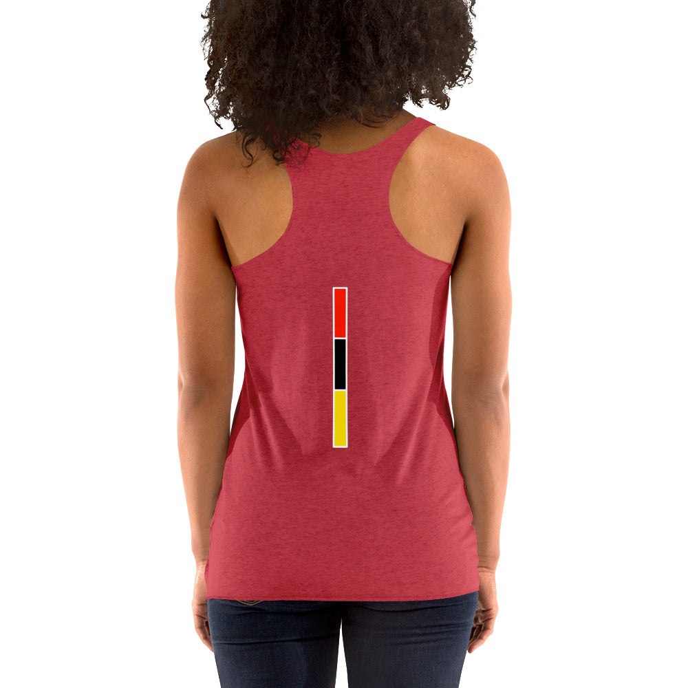 Euagenius *Script Women's Racerback Tank (Beginning Collection)
