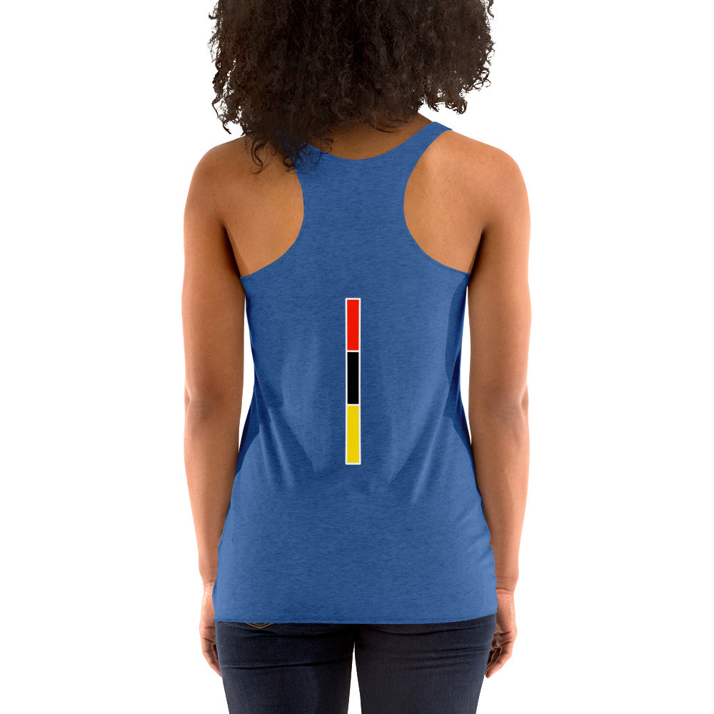 Euagenius *Script Women's Racerback Tank (Beginning Collection)